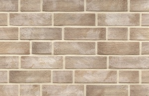 caramida aparenta premium bej luminos pentru soclu si gard modern