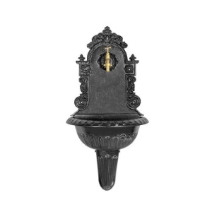 cuva fonta gradina neagra montaj perete