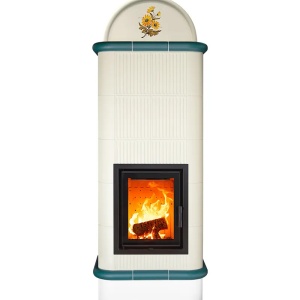 Cima 5 Levels - Soba pe lemne cu acumulare, din maiolica - 8,2 kW CM 003