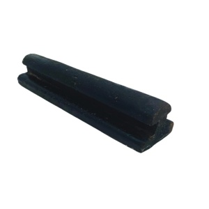 Cornisa decorativa cu spatiu pentru banda LED, Black Impregnated, 260x60x50 mm