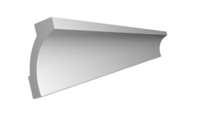 Cornisa decorativa Manavi C21 polimer rigid 3x2x200 cm