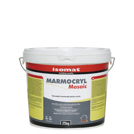 Isomat MARMOCRYL MOSAIC - Tencuiala decorativa acrilica pentru soclu, 25 kg