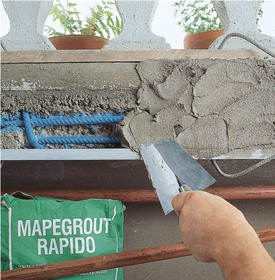 Mapegrout Rapido - Mortar cu Priza si Intarire Rapida pentru Repararea Betonului 25 kg