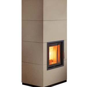 Maxi - Soba pe lemne cu acumulare, din maiolica - 8,3 kW MX 011