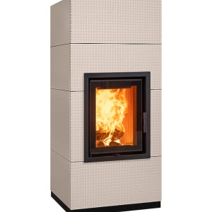 Mini - Soba pe lemne cu acumulare, din maiolica - 8,2 kW MN 014