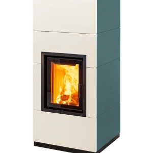 Mini - Soba pe lemne cu acumulare, din maiolica - 8,2 kW MN 032