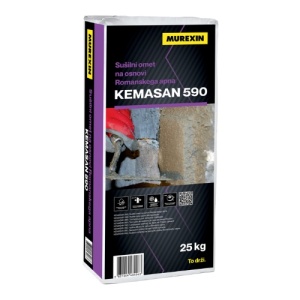 Murexin Kemasan 590 - Tencuiala de asanare cu var roman pentru pereti vechi si umezi