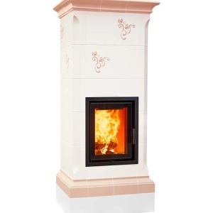 Nobile 5 Levels - Soba pe lemne cu acumulare, din maiolica - 8,2 kW NC 011