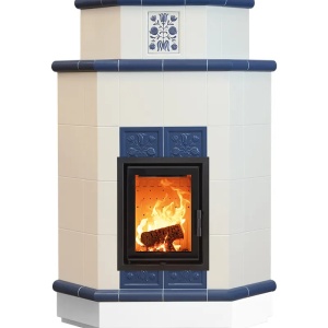 Olimpia 5 Levels - Soba pe lemne cu acumulare, din maiolica - 8,2 kW OL 036