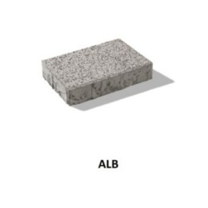 Pavaj Granika Alb 30x20x8 cm