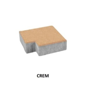 Pavaj Mozaic Crem 20x20x6 cm
