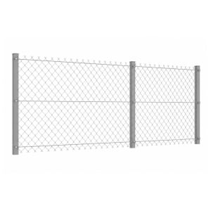Plasa de gard impletita galvanizata 1,50 x 10 m, ochi 50 x 50 mm, sarma 1,80 mm