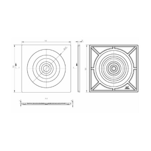 Plita fonta groasa 20 mm pentru sobe