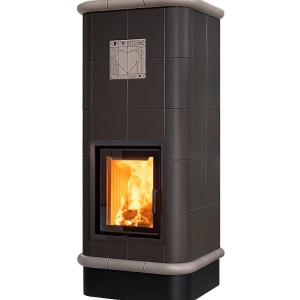 Quadra 5 Levels - Soba pe lemne cu acumulare, din maiolica - 8,2 kW QC 019