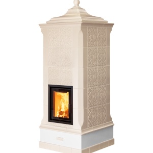 Regina - Soba pe lemne cu acumulare, din maiolica - 8,2 kW RG 011