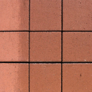Rettango combi - pavaj colormix din beton aparent, brun roscat
