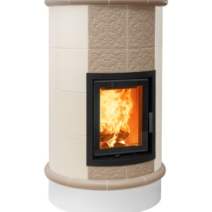 Rondo 4 Levels - Soba pe lemne cu acumulare, din maiolica - 8,2 kW RN 045