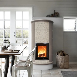 Rondo 5 Levels - Soba pe lemne cu acumulare, din maiolica - 8,2 kW