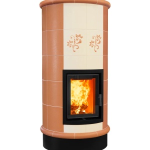 Rondo 5 Levels - Soba pe lemne cu acumulare, din maiolica - 8,2 kW RC 029