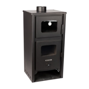 Semineu pe Lemne cu Cuptor si Termometru 12 kW, 440x1000x500 mm