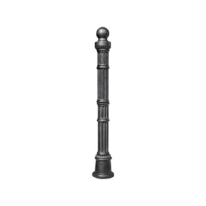 Stalp fonta blocare trafic, 1100 mm, tip GII, negru