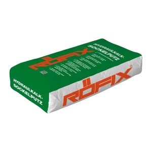 Tencuiala de soclu ROFIX Hydraulkalk-Sockelputz, sac 25Kg