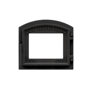 Usa soba Zamkova Compact cu sticla termorezistenta 375x330 mm
