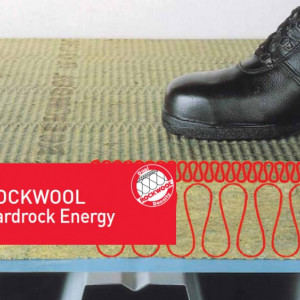 Vata Bazaltica ROCKWOOL HardRock Energy Plus pentru Terase, λ=0,035 W/mK, 30 kPa