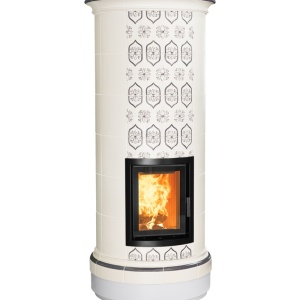 Alpina 6 Levels - Soba pe lemne cu acumulare, din maiolica - 8,3 kW AS 011