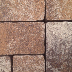 Appia Antica ondulat - dale de beton 6 cm, rosu vulcanic