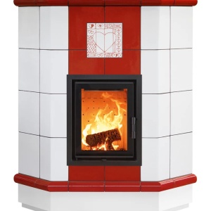 Atena 4 Levels - Soba pe lemne cu acumulare, din maiolica - 8,2 kW AT 016