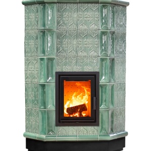 Atena 5 Levels - Soba pe lemne cu acumulare, din maiolica - 8,2 kW AN 005