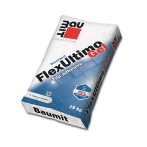 Baumit Baumacol FlexUltimo Gel White - Adeziv flexibil alb pentru placi ceramice si piatra naturala, 25 kg