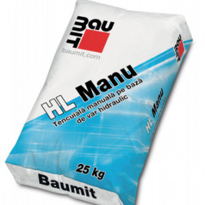 Baumit HL Manu - Tencuiala manuala pe baza de var hidraulic