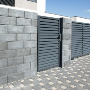 sistem gard preblok gard beton exterior