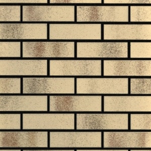 Caramida Aparenta Bern, alb nisipiu multicolor, NF (240x71x14 mm) rost negru