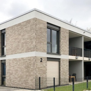 caramida aparenta Calais crem deschis pentru fatada casa