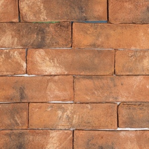 Caramida aparenta handmade Palmira Mix, Rosu (215 x 65 x 15 mm)