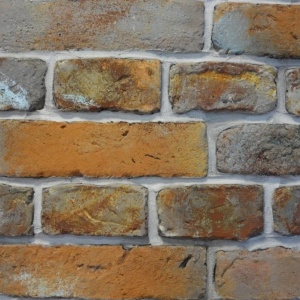 finisaj caramida aparenta rusted cu rost alb
