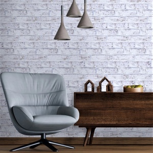 Caramida aparenta Pastel Tiles, Brown Whitened, 265x65x15 mm