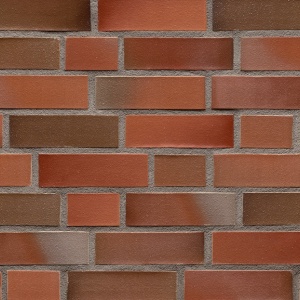 Caramida Klinker Bremen rot-eisen-bunt, neteda, NF (240x115x71 mm)