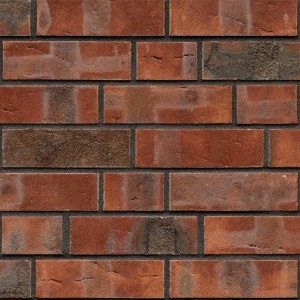 Caramida Klinker Wittenburg Kohlebrand mit Sinterschmolz NF (240x115x71 mm)