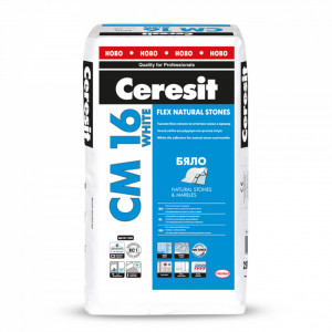 Ceresit CM 16 ALB - adeziv clasa S1 cu rezistenta mare