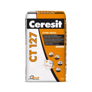 Ceresit CT 127 - Glet pentru finisaje fine de interior, alb-mat