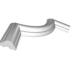 Chenar decorativ Manavi din poliuretan B22-1 - 15.4x15.4x1.6 cm produs