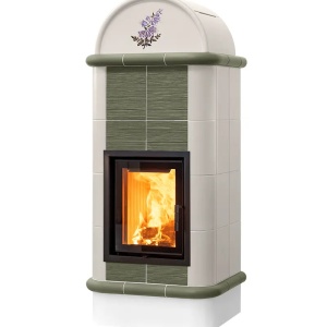 Cima 4 Levels - Soba pe lemne cu acumulare, din maiolica - 8,2 kW CI 005