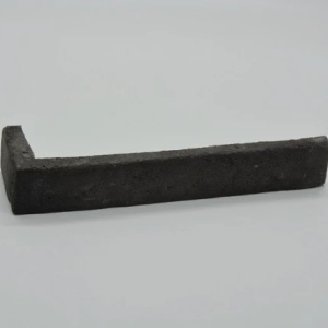 Coltar caramida aparenta Milan Corner, Graphite, 265x40x15 mm