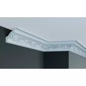 Cornisa decorativa Manavi C709 din poliuretan 8.2x5.8x244 cm