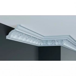 Cornisa decorativa Manavi C777 din poliuretan 9x9x200 cm