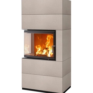 Horizon - Soba pe lemne cu acumulare, din maiolica - 8,4 kW HR 002